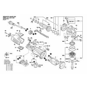 Bosch GWS 12-125 CIE (3601G94000-EU)